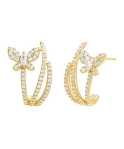Butterfly Stud Earrings