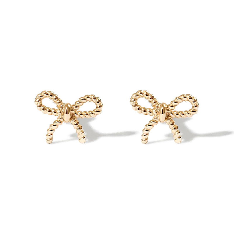 Bowknot Stud Earrings