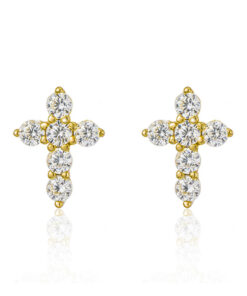 Cross Stud Earrings