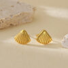 Shell Stud Earrings