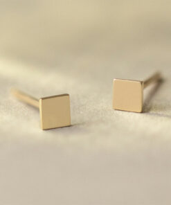 Square Stud Earrings