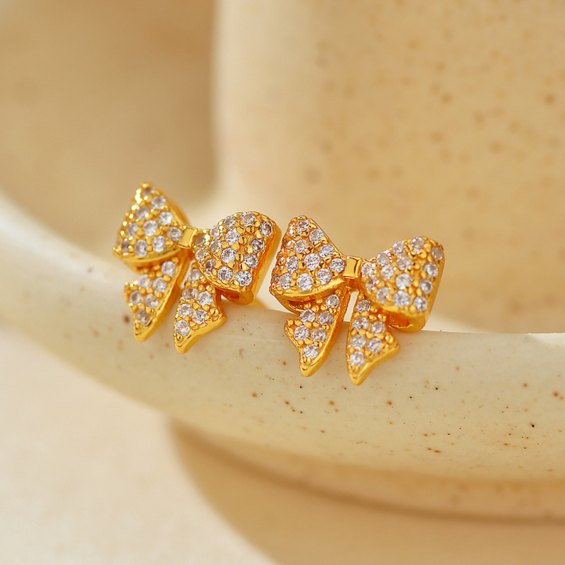 Bow Stud Earrings