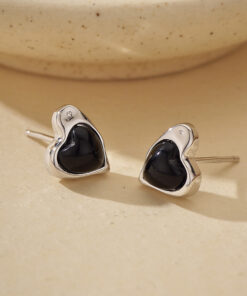Heart Stud Earrings