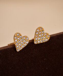 Heart Stud Earrings