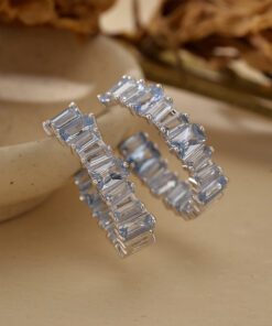 C-shape Stud Earrings