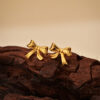Bow Stud Earrings